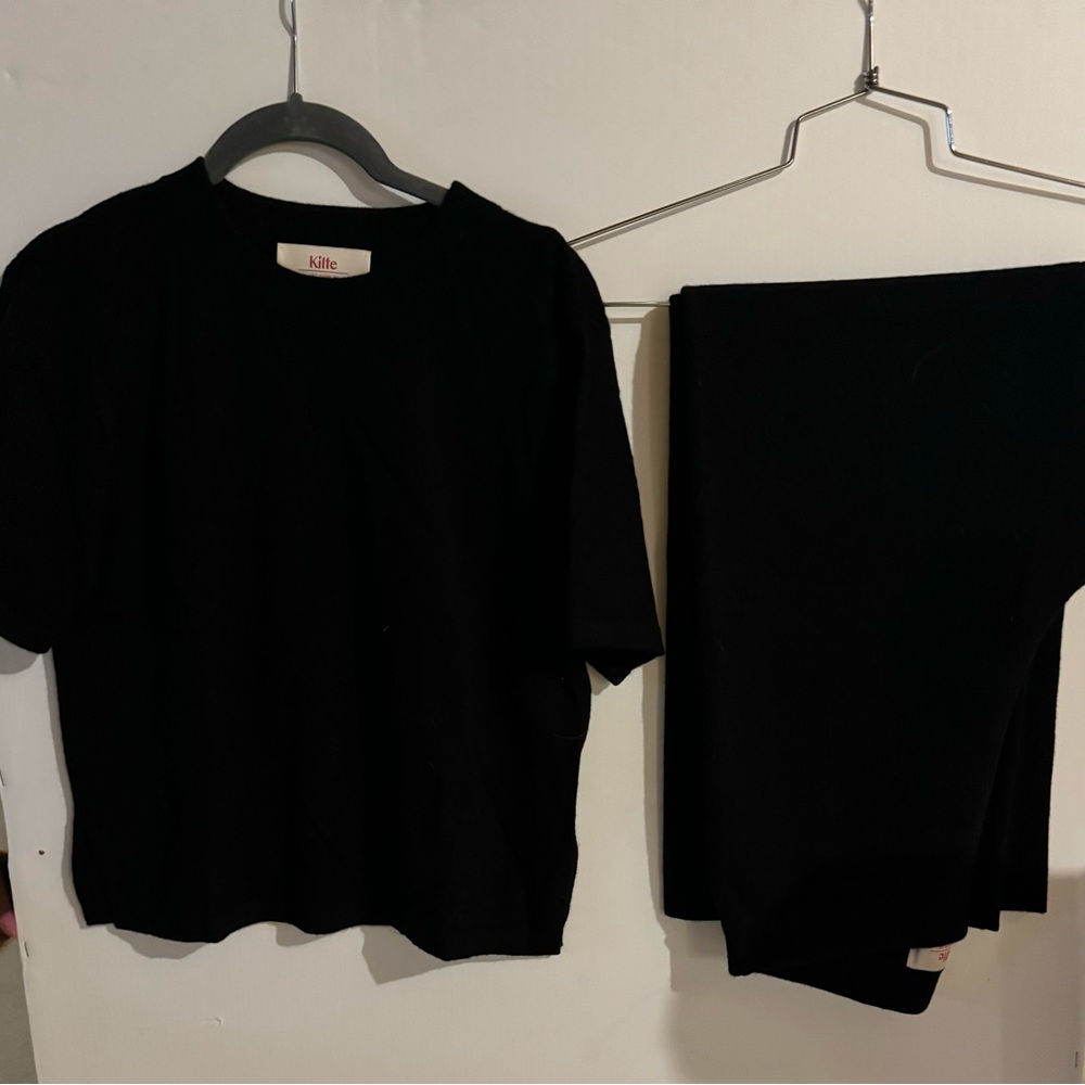 Kilte cashmere black set